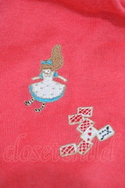 画像3: Franche Lippee / アリス刺繍カーディガン M レッド H-26-04-06-1060-LO-TO-NS-ZH