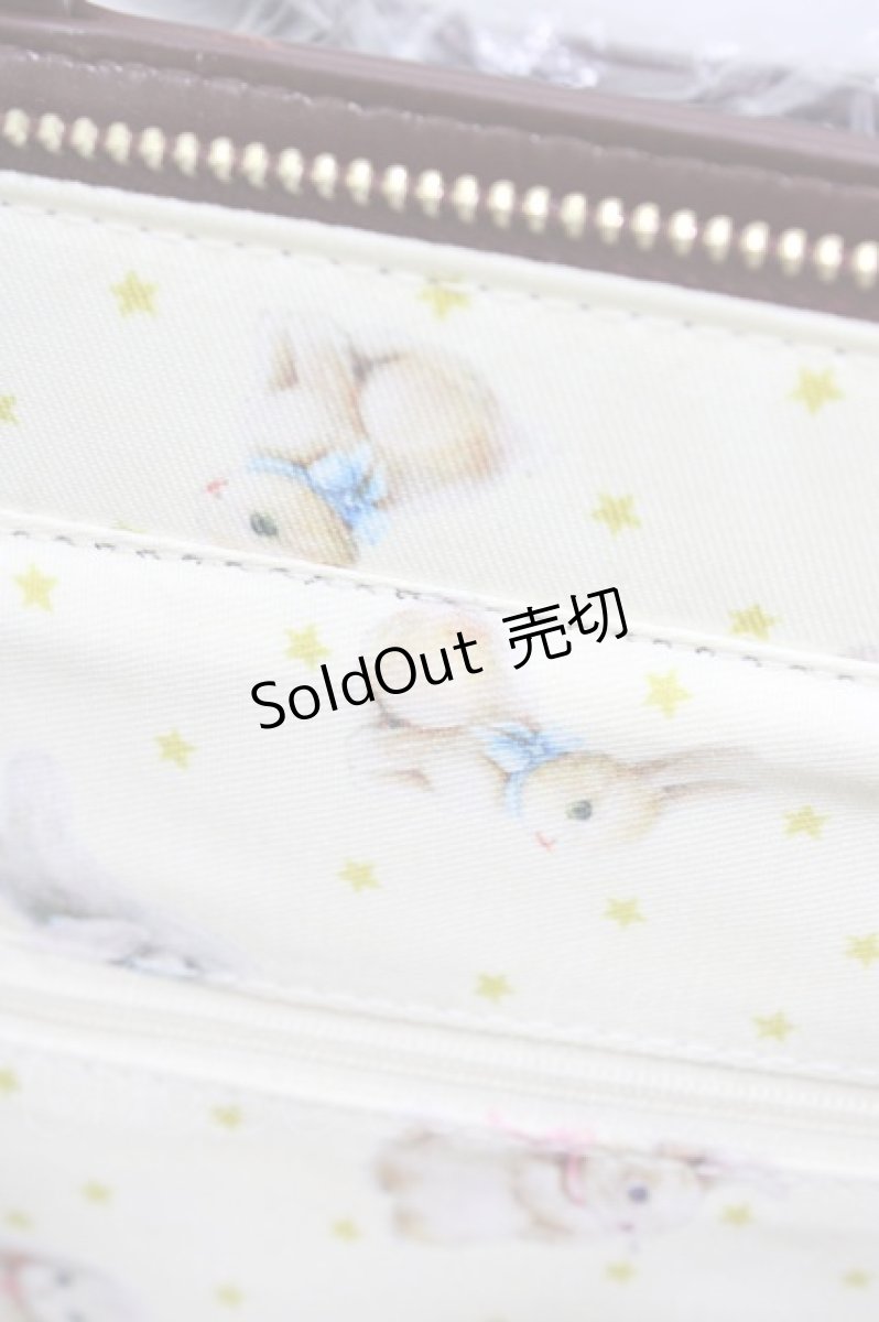画像3: Franche Lippee / おやこうさぎかちっとBAG  ブラウン H-26-04-06-1001-LO-BG-NS-ZH (3)