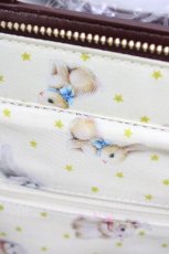 画像3: Franche Lippee / おやこうさぎかちっとBAG  ブラウン H-26-04-06-1001-LO-BG-NS-ZH (3)