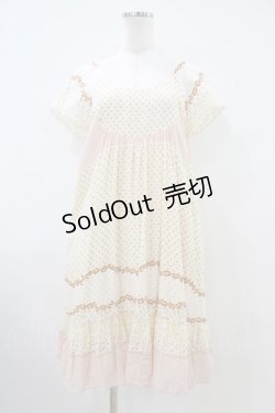 画像1: Franche Lippee / オリプリワンピース M 生成り H-26-04-06-1013-LO-OP-NS-ZH