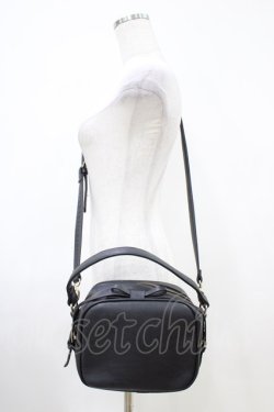 画像1: an another angelus / トップリボンバッグ  BLACK H-26-04-06-1002-CA-BG-NS-ZH