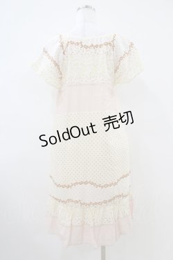 画像2: Franche Lippee / オリプリワンピース M 生成り H-26-04-06-1013-LO-OP-NS-ZH