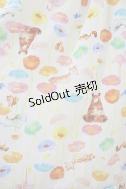 画像3: Franche Lippee / ポピーマキシワンピース M オフ H-26-04-06-1014-LO-OP-NS-ZH