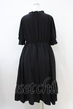 画像2: m petit by misako / AMレースアップワンピース 3L ブラック H-26-04-06-1016-LO-OP-NS-ZH