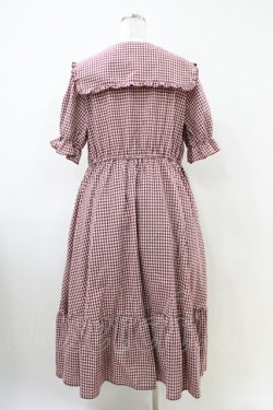 画像2: m petit by misako / AM*ギンガムCHKワンピース 3L レッド H-26-04-06-1018-LO-OP-NS-ZH