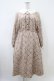 画像1: Fi.n.t / キーモチーフモノグラム柄ワンピース Free BEIGE×BR H-26-04-06-1023-CA-OP-NS-ZH (1)