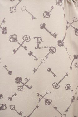 画像3: Fi.n.t / キーモチーフモノグラム柄ワンピース Free BEIGE×BR H-26-04-06-1023-CA-OP-NS-ZH