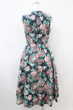 画像2: an another angelus / 花柄ワンピース Free BLACK H-26-04-06-1028-CA-OP-NS-ZH