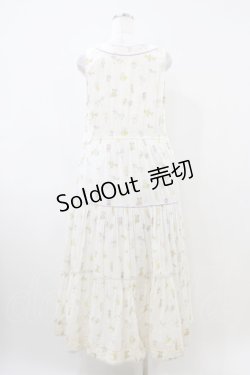 画像2: Cherir la femme / TOY柄ワンピース M オフ H-26-04-06-1030-LO-OP-NS-ZH