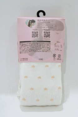 画像2: m petit by misako / ECAMメンハートDTタイツ  オフ/ピンク H-26-04-06-051-LO-ZA-NS-ZH