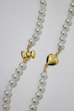 画像2: Angelic Pretty / Twinパールネックレス  オフ H-26-04-06-054-AP-AC-NS-ZH