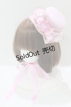 画像1: Angelic Pretty / Cutie MarineミニHat  ピンク H-26-04-06-065-AP-AC-NS-ZH