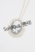 m petit by misako / カメオネックレス  ブラック H-26-04-06-066-LO-AC-NS-ZH