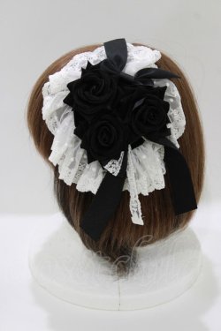 画像2: Chalmiere / ウィンターローズクリップ  ブラック H-26-04-06-067-0-AC-NS-ZH