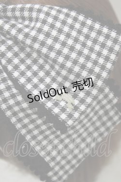 画像2: Angelic Pretty / Dollyヒロインリボンコーム  ブラックチェック H-26-04-06-076-AP-AC-NS-ZH