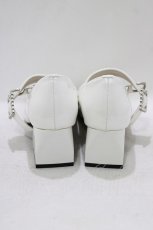 画像3: DearMyLoveRose / スクエアストラップパンプス 22.5cm 白 H-26-04-06-079-EL-SH-NS-ZH (3)