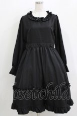 画像1: virally / 星名桜子/HSN*バッスルフウOP LL ブラック H-26-04-06-007-PU-OP-NS-ZH (1)