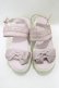 画像1: m petit by misako / AMリボンスニーカーサンダル LL ピンク H-26-04-06-082-LO-SH-NS-ZH (1)