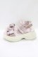画像2: m petit by misako / AMリボンスニーカーサンダル LL ピンク H-26-04-06-082-LO-SH-NS-ZH (2)