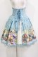 画像1: axes femme kawaii / ティータイムバニースカート M ブルー H-26-04-06-009-AX-SK-NS-ZH (1)
