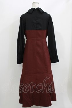 画像3: DearMyLoveRose / マーメイドクラシカルワンピース 3L ボルドー H-26-04-06-015-EL-OP-NS-ZH