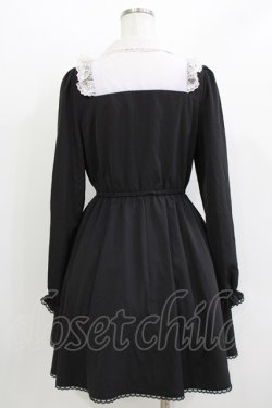 画像3: Honey Cinnamon / ヨーク切替ワンピース Free ブラック H-26-04-06-022-LO-OP-NS-ZH