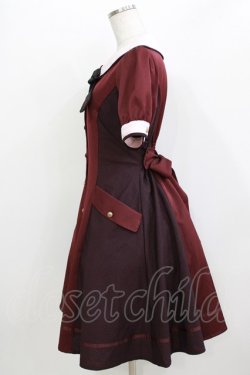 画像2: Amavel / Wonder Magicケープワンピース Free ボルドー H-26-04-07-025-CA-OP-NS-ZH