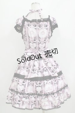 画像3: BABY,THE STARS SHINE BRIGHT / マリーアントワネット柄ジャンパースカート Free ブラック H-26-04-07-003-BA-OP-NS-ZH