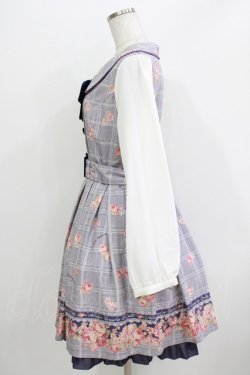 画像2: LIZ LISA / グレンチェックローズワンピース Free ネイビー H-26-04-07-028-LO-OP-NS-ZH