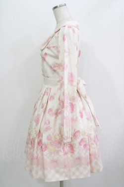 画像2: LIZ LISA / ギンガムパネル花柄ワンピース Free オフ H-26-04-07-029-LO-OP-NS-ZH