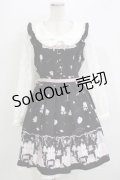 LIZ LISA / My Secret Room柄ワンピース Free ブラック H-26-04-07-030-LO-OP-NS-ZH