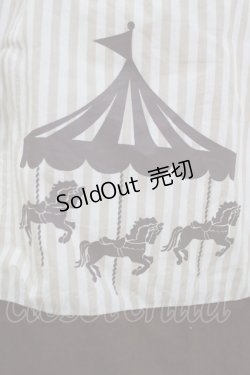 画像4: Fi.n.t / カルーセルストライプジャンパースカート Free ベージュ/ブラウン H-26-04-07-031-CA-OP-NS-ZH