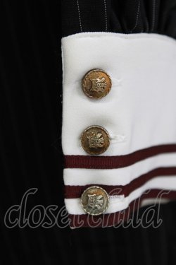 画像4: Amavel / ピンストライプシャツカラーワンピース Free ブラック H-26-04-07-034-CA-OP-NS-ZH