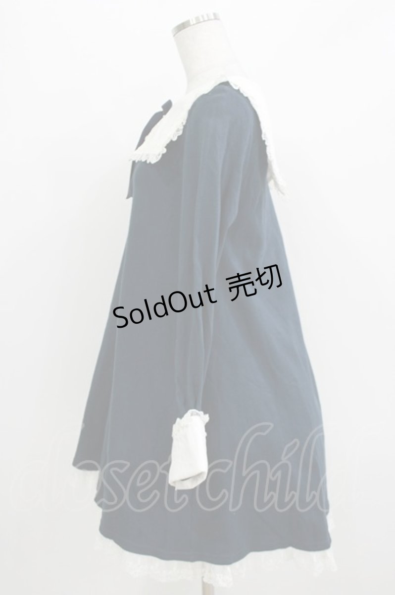 画像2: Angelic Pretty / Holy Starsカットワンピース Free ネイビー H-26-04-07-038-AP-OP-NS-ZH (2)