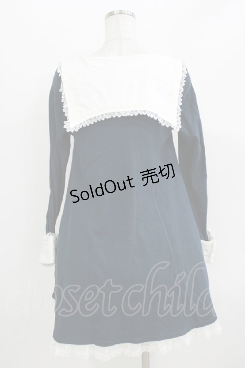 画像3: Angelic Pretty / Holy Starsカットワンピース Free ネイビー H-26-04-07-038-AP-OP-NS-ZH (3)