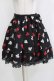 画像1: Angelic Pretty / Royal Cardsスカート Free ブラック H-26-04-07-042-AP-SK-NS-ZH (1)
