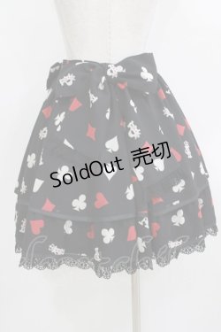 画像3: Angelic Pretty / Royal Cardsスカート Free ブラック H-26-04-07-042-AP-SK-NS-ZH