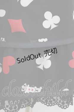 画像4: Angelic Pretty / Royal Cardsスカート Free ブラック H-26-04-07-042-AP-SK-NS-ZH