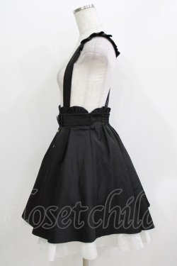 画像2: Amavel / パールバックルリボンスカート Free ブラック H-26-04-07-044-CA-SK-NS-ZH