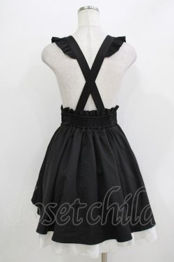 画像3: Amavel / パールバックルリボンスカート Free ブラック H-26-04-07-044-CA-SK-NS-ZH