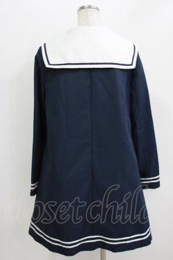 画像3: Secret Honey / Aラインセーラーコート Free ネイビー H-26-04-07-046-CA-JA-NS-ZH