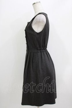 画像2: axes femme POETIQUE / アシメデザインカットワンピ M グレー H-26-04-07-047-AX-OP-NS-ZH