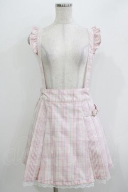 画像1: サンリオ / マイメロディ/サスペンダースカート L ピンク H-26-04-07-048-EL-SK-NS-ZH