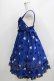 画像2: Angelic Pretty / Royal Cardsハイウエストジャンパースカート Free ブルー H-26-04-07-005-AP-OP-NS-ZH (2)