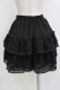 画像3: axes femme POETIQUE / プチリボンティアードミニスカート M ブラック H-26-04-07-051-AX-SK-NS-ZH (3)