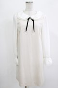 LODISPOTTO / パールリボンワンピース M アイボリー H-26-04-07-052-LO-OP-NS-ZH