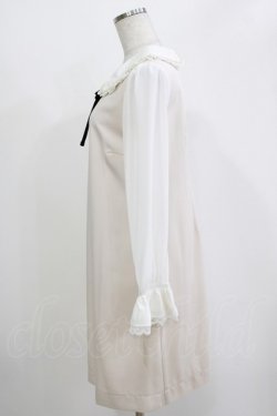 画像2: LODISPOTTO / パールリボンワンピース M アイボリー H-26-04-07-052-LO-OP-NS-ZH