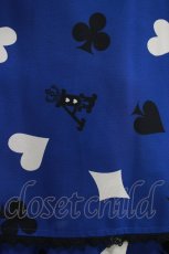 画像4: Angelic Pretty / Royal Cardsハイウエストジャンパースカート Free ブルー H-26-04-07-005-AP-OP-NS-ZH (4)