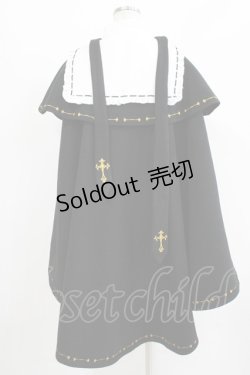 画像3: Belchic（海外ロリータブランド） / 刺繍マント Free ブラック H-26-04-07-056-PU-JA-NS-ZH