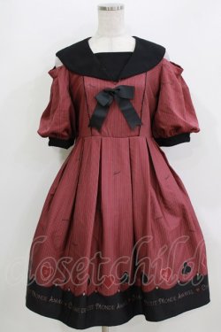 画像1: Amavel / Cartes a Jouerオープンショルダーワンピース Free ボルドー H-26-04-07-006-CA-OP-NS-ZH